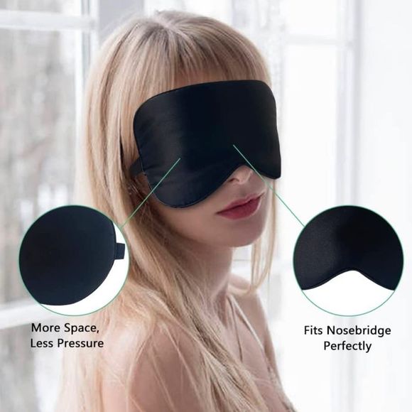 2 Pack of Sleeping Masks - Picture 2 of 4